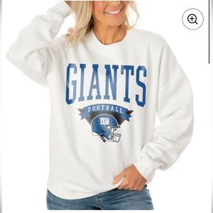 NWOT NEW YORK GIANTS CREWNECK SWEATSHIRT SIZE LARGE